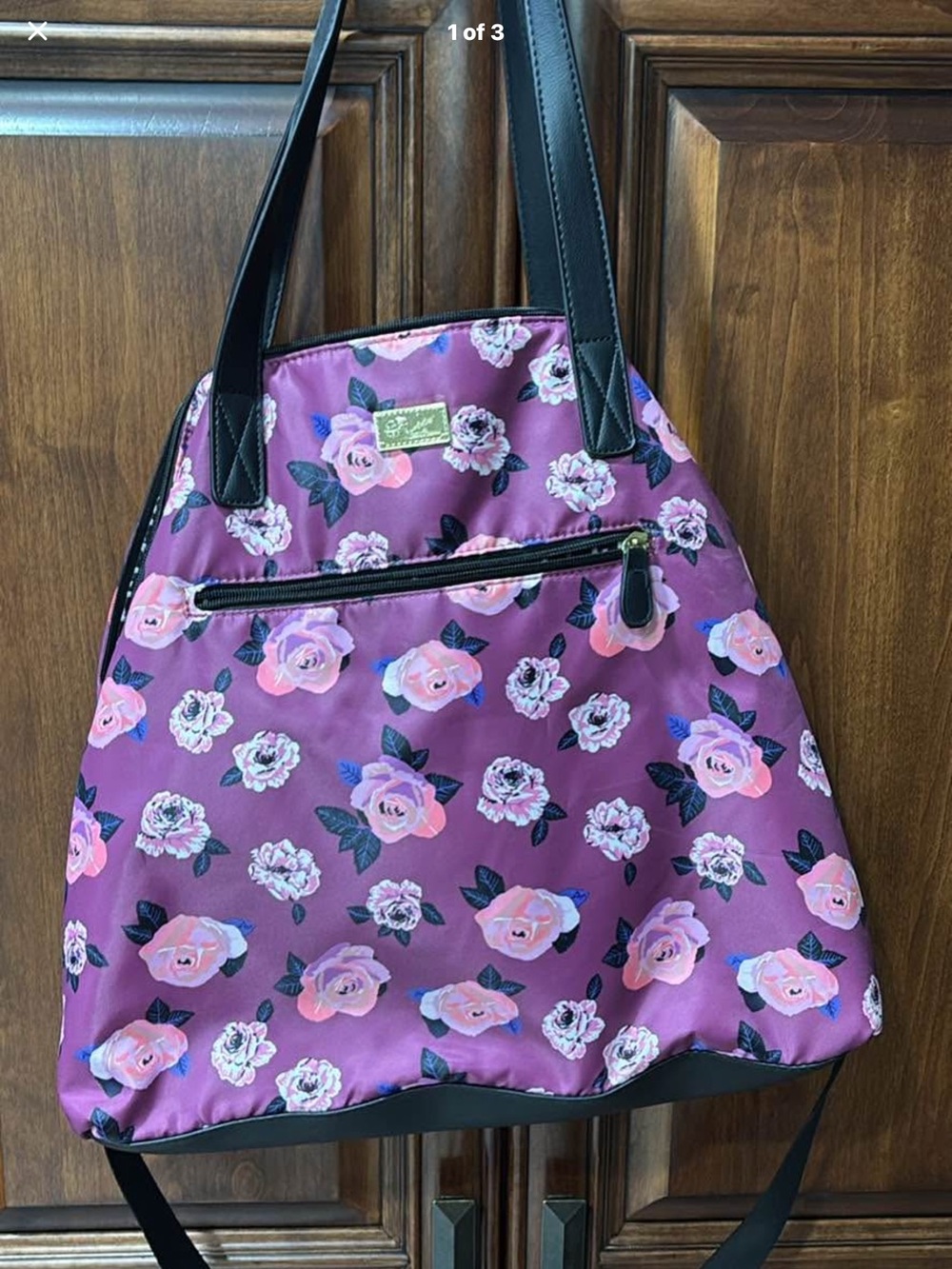 Betsy Johnson Tote, beach, travel bag in bright colors